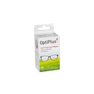 OptiPlus Anti-Fog lesiu valymo serveteles 30 vnt vizija optika