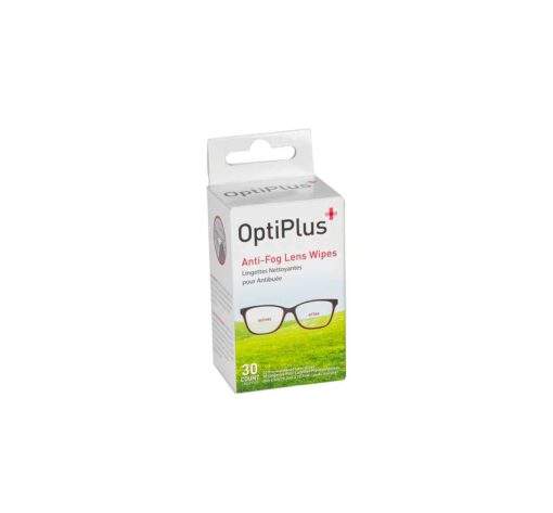 OptiPlus Anti-Fog lesiu valymo serveteles 30 vnt vizija optika