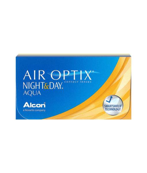 Kontaktainiai lęšiai Air optix night day Aqua Alcon Vizija optika