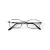 Skaitymo akiniai metaliniai pilki tamsus vizija optika CATTA Dygloko P1585
