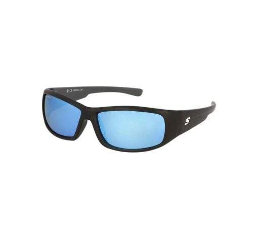 SS50062C juodi veidrodiniai vaikiski poliarizuoti akiniai nuo saules vizija optika salonas