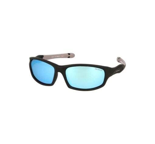 SS50082E juodi su pilku veidrodiniai vaikiski poliarizuoti akiniai nuo saules vizija optika