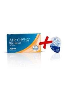 Kontaktiniai lęšiai Air Optix night and day alcon 3 + 1 dovanu vizija optika