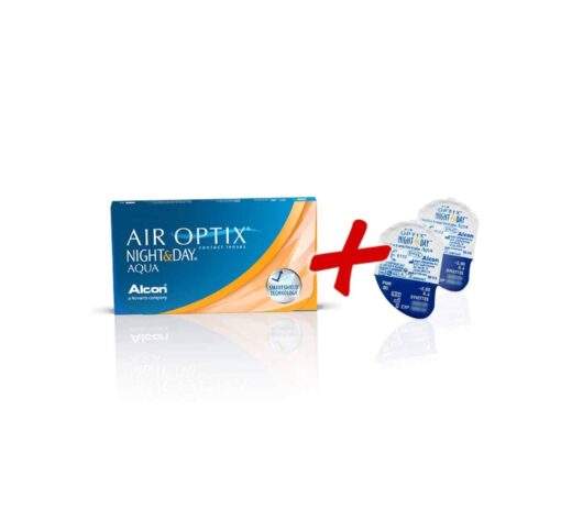 KontaktiniaI lęšiai Air Optix night and day alcon 6 + 2 dovanu vizija optika