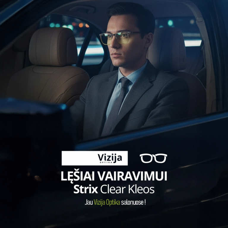Kodėl vairavimui patariame rinktis specialius akinių lęšius?